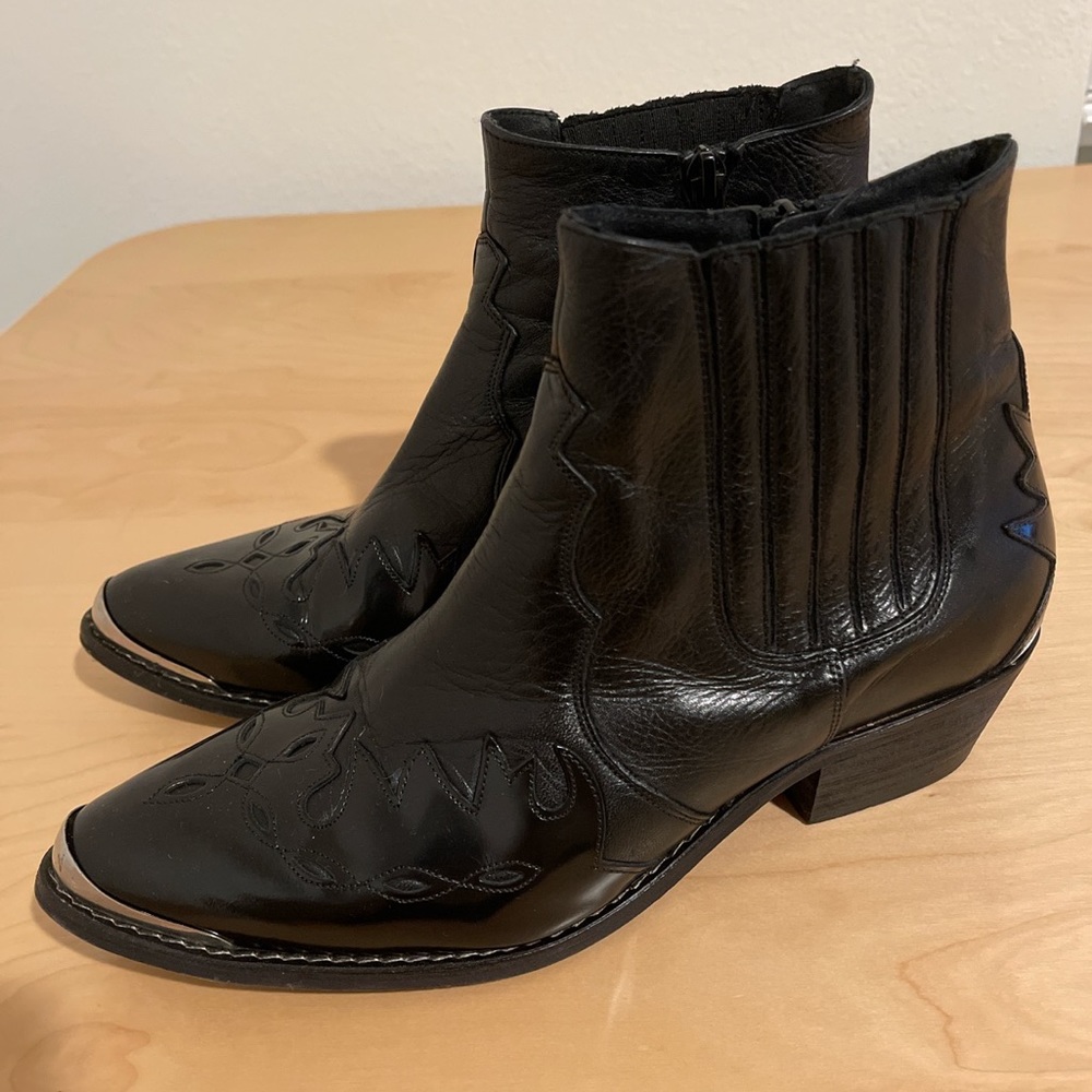 Topshop Arson Ankle Boots - Black Size 39/8